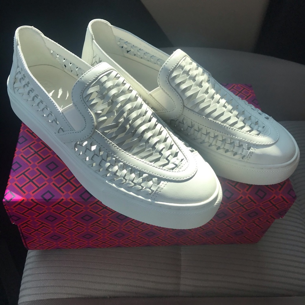 Tory Burch huarache slip-on sneakers